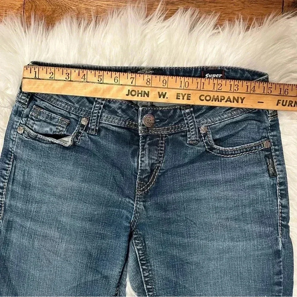 Silver Aiko Mid Bootcut Women’s Jeans W31/L31 - Picture 9 of 12